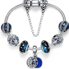 Free Combination Murano Glass Bead Royal Pendant Klimt Spiral Smart Bracelet For Women Jewelry Accessories Bracelet