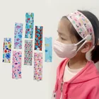 Kids HB412A Button Headband Hair Attach Children Headbands Girl Wear Band with Buttons in Stock