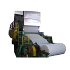 1575 single cylinder mould single dryer upside-down hang pulp cloth/tissue/toilet paper making machine