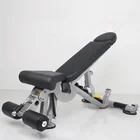 Commercial Gym Equipment Dumbbell Stool Flat Fly Weight Workout Adjustable Decline Abs Bench Home Exercise Dumbbell Bench