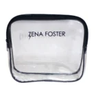 Transparent Clear PVC cosmetic packaging Bag With Zipper