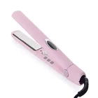 Professional Infrared Hair Straightener Ceramic Titanium Flat Iron Private Label Hair Tool