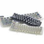 vacuum mould China plastic prototype maker PC computer keyboard sample prototype