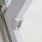 Pressure fit extendable banister stair baby safety gate