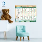 RC1.4-6A2 Yonglei nanotechnology dry erase magnetic kids toys educational learning wall chart for kids