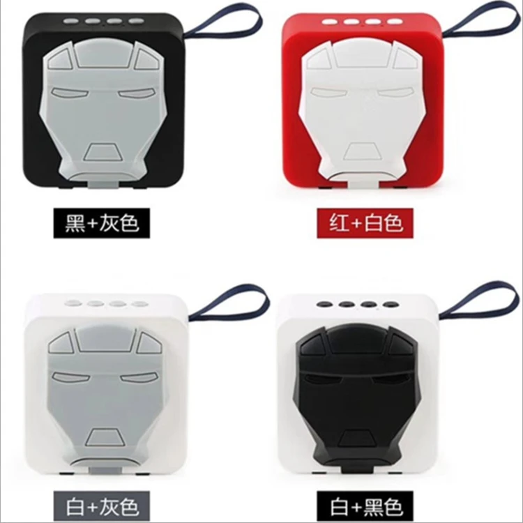 2019 new iron portable mobile phone bracket card small audio creative wireless blue tooth speaker - ANKUX.COM