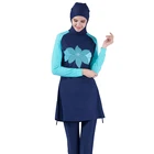 Swimwear Islamic Swimming Suit Woman Modest Fashionable Muslim Swimsuit