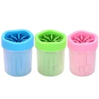 Portable Soft Gentle Pet Cleaning Grooming Products Dog Silicone Washing Claw Cup Cleaner