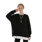 2019 custom printing wholesale oversized blank cotton hoodies sweatshirts for women