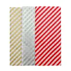 Colored Striped Custom Tissue Paper Christmas Wrapping Paper