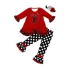 Original design OEM custom baby clothing set wholesale baby clothes boutique girls outfits