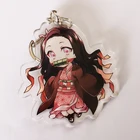 2020 Trending Japan Photo Diy Glitter Design Custom Clear Printed Anime Custom Keychain Acrylic