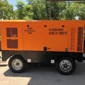KSCY-580/17  portable diesel screw air compressor, View portable diesel air compressor, KAISHAN Prod