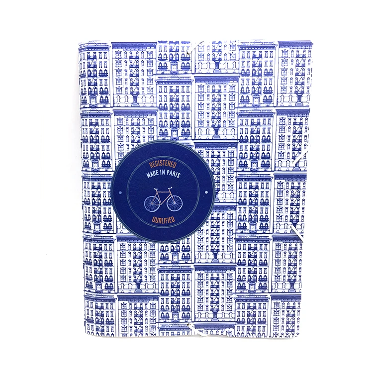 colorful transparent PP file folder