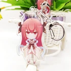 Free Sample CMYK Offset Printing Custom Acrylic Keychain Acrylic Charms