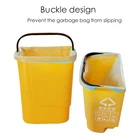 40L HDPE durable waste classification home uasge waste can garbage bin reliable manufacturer