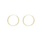 Engagement Hoop Earrings Gold Earrings Sterling Silver Huggie Hoop Earrings Plated 14k Gold Earrings Christmas Earrings