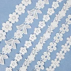 White New French White Milk Silk Water - Soluble Embroidery Dress Accessories