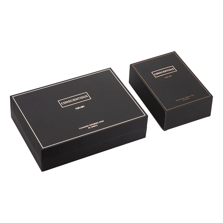 custom design luxury rigid paper gift boxes perfume makeup