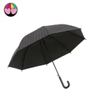 Fashion printing colors straight umbrella rain umbrella promotional