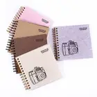 Photo Album Photo Album 6 Inch Photo Album With Silk Screen Printing Pattern Of Vintage Linen Fabric