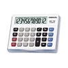 12 digits plastic pocket promotional calculator rubber key calculator with cover