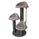 Xxl Cat Scratch Post Unique Furniture Luxury Scratcher Stairs Happy Tree Condo Small Size Trees Artificial Banana Leaf