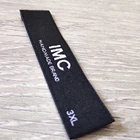 New Product Customized Garment Accessories Screen Clothing Satin Woven Labels For Clothes