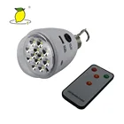 E27 power bank function and solar panel emergency rechargeable led light bulb