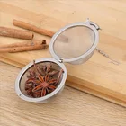 Amazon Hot Selling Promotional Gift Fine Mesh Stainless Steel Tea Infuser Ball