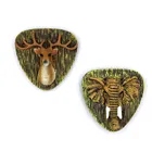 wholesale resin 3d animal elephant and deer fridge magnet