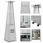 Cheap gas outdoor space big burn pyramid patio heater