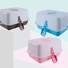 Top Seller Cheap Eco-Friendly Plastic Pet Cleaning Set Scoop Toilet Cat Litter Box For Cats Cleaning