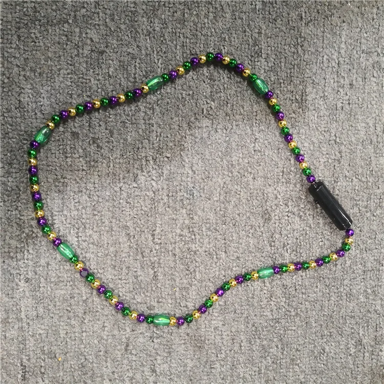 custom light up mardi gras beads