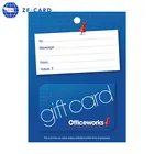 Pvc Cards Paper Pvc Card With PVC Packaging Gift Cards With Paper Envelop