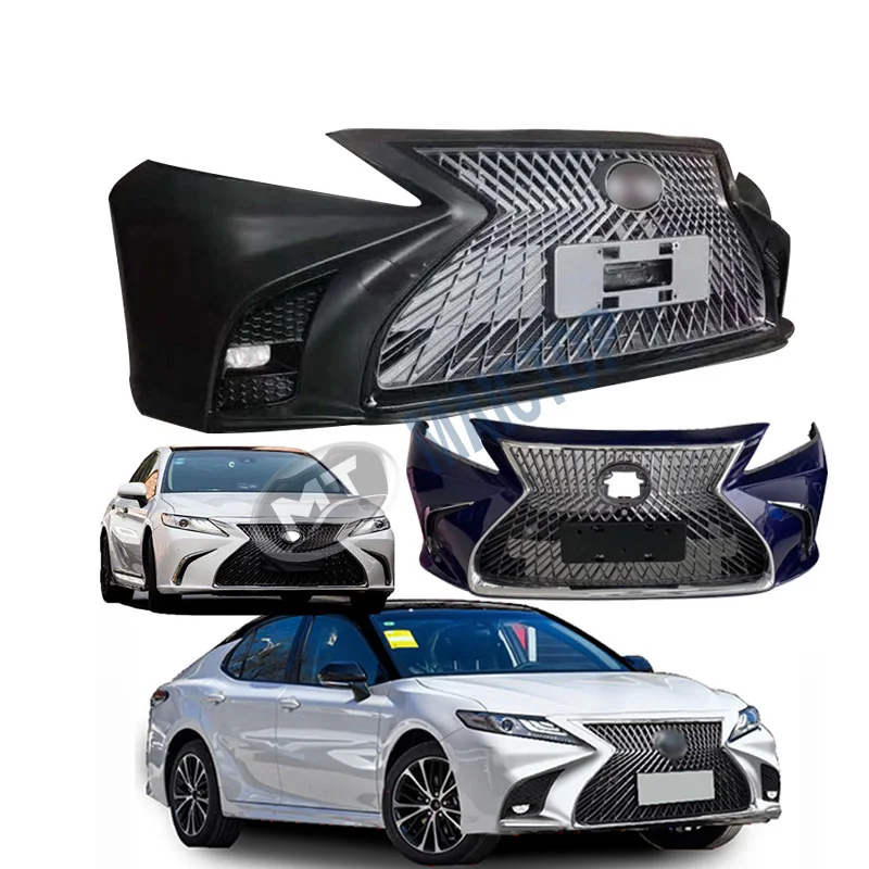 Maictop Car Accessories Facelift Front Bumper Grill Bodykit For Camry