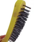 Steel Wire Brush Brush Manufacturer Factory Supply Good Quality Long Handle Steel Wire Brush