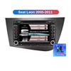 2 Din 7" Car DVD Radio Multimedia Player For Seat Leon 2 MK3 2005 2006 2007-2012 VW Skoda GPS Navigation car audio stereo