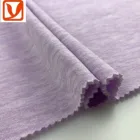 2020 New product Heather 100% polyester one side brush fleece fabric for clothes