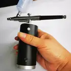 AC-06WD130 Air Brush Gun Makeup Machine Kit Cordless Compressor Airbrush Set