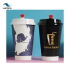 Hot sale Food Grade Coffee Cup Eco-friendly Drinking Cup Double Wall Disposable Paper Cups