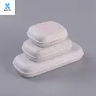 Customized Paper Pulp Molded Eco-friendly Empty Eyeshadow Palette Cosmetic Compact Packaging
