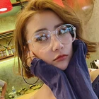 DLL3334 DL glasses fashion large frame plastic sunglasses acrylic lens eyeglasses 2020