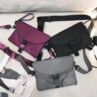 Fashion style sports brand hip hop small shoulder sling bag cross body bag for teenager girls