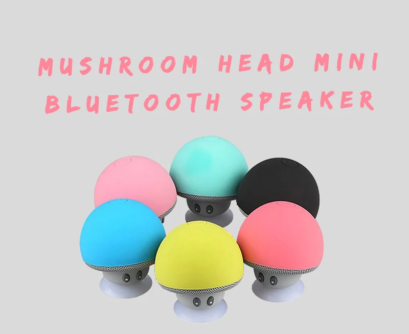 Amazon Hot Sell Mushroom Head Mini Bluetooth Speaker Stereo Mini Subwoofer Sound Box - ANKUX.COM
