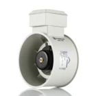 6" 3000 rpm ventilation ultra low noise high capacity smoke removal duct ec centrifugal fan