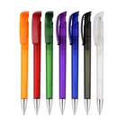 Wholesale Free Sample Blank Black Promotion Custom Logo Plastic Ballpoint Ball Pen