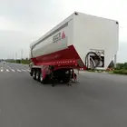 High quality 3 Axles Conveyor Belt Cargo Box Semi Trailer / 40 Ton Van Truck Trailer for sale
