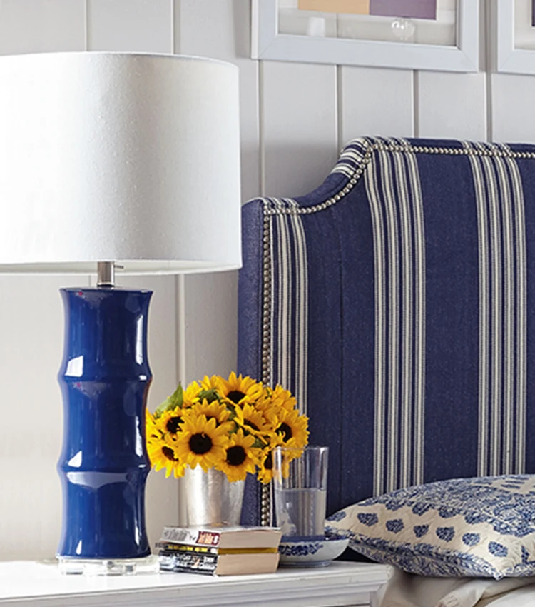 Antique Ceramic base porcelain table lamps for hotel home