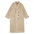 New model design korean cashmere wool coat With High-End Quality